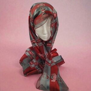 ohio state buckeyes Women's Thin Scarf Hear Wear Football Team Logo